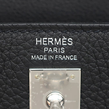 エルメス HERMES ケリー25 内縫い ブラック トゴ 2WAYバッグ シルバー金具 新品 未使用 黒 2026年製