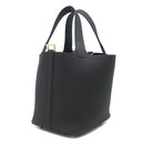 エルメス HERMES ピコタンロック 18 PM ブラック トリヨンクレマンス ハンドバッグ ゴールド金具 新品 未使用 黒 2025年製