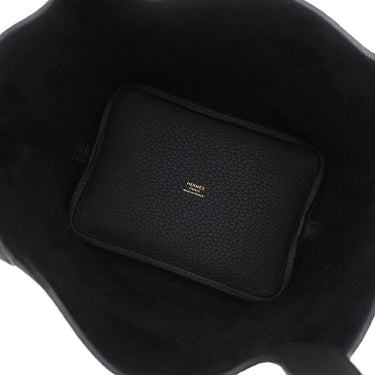 エルメス HERMES ピコタンロック 18 PM ブラック トリヨンクレマンス ハンドバッグ ゴールド金具 新品 未使用 黒 2025年製