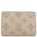 ルイヴィトン Louis Vuitton ポルトフォイユ クレア M80817 ガレ モノグラムマヒナ 二つ折り財布 シルバー金具 小銭入れ コンパクト