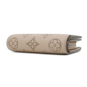 ルイヴィトン Louis Vuitton ポルトフォイユ クレア M80817 ガレ モノグラムマヒナ 二つ折り財布 シルバー金具 小銭入れ コンパクト