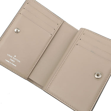 ルイヴィトン Louis Vuitton ポルトフォイユ クレア M80817 ガレ モノグラムマヒナ 二つ折り財布 シルバー金具 小銭入れ コンパクト