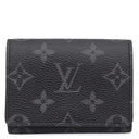 ルイヴィトン LOUIS VUITTON アンヴェロップ カルト ドゥ ヴィジット M12874 モノグラムエクリプス モノグラムエクリプス カードケース シルバー金具 黒