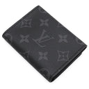ルイヴィトン LOUIS VUITTON アンヴェロップ カルト ドゥ ヴィジット M12874 モノグラムエクリプス モノグラムエクリプス カードケース シルバー金具 黒