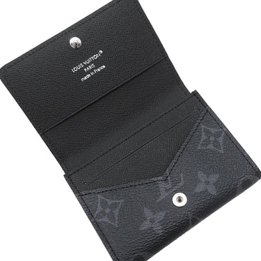 ルイヴィトン LOUIS VUITTON アンヴェロップ カルト ドゥ ヴィジット M12874 モノグラムエクリプス モノグラムエクリプス カードケース シルバー金具 黒