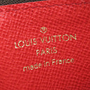 ルイヴィトン LOUIS VUITTON ポルトカルト ロミー M81881 モノグラム×ルージュ モノグラムキャンバス カードケース ゴールド金具 フラグメントケース