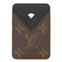 ルイヴィトン Louis Vuitton ポルト カルト マグネット M13185 モノグラム ノワール モノグラムマカサー カードケース MagSafe カード入れ