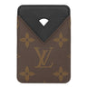 ルイヴィトン Louis Vuitton ポルト カルト マグネット M13185 モノグラム ノワール モノグラムマカサー カードケース MagSafe カード入れ