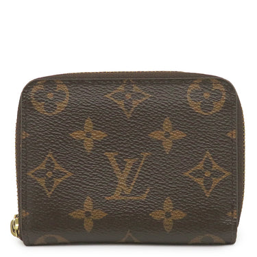 ルイヴィトン Louis Vuitton ジッピー コイン パース M60067 モノグラム モノグラムキャンバス コインケース ゴールド金具 小銭入れ コンパクト財布
