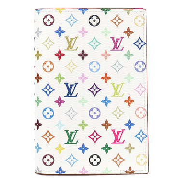 ルイヴィトン LOUIS VUITTON LV×TM クーヴェルテュール パスポール M14178 マルチカラー モノグラムキャンバス パスポートケース 村上隆