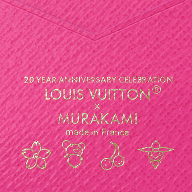 ルイヴィトン LOUIS VUITTON LV×TM クーヴェルテュール パスポール M14178 マルチカラー モノグラムキャンバス パスポートケース 村上隆