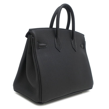 エルメス HERMES バーキン25 ブラック トゴ ハンドバッグ シルバー金具 新品 未使用 黒 2026年製