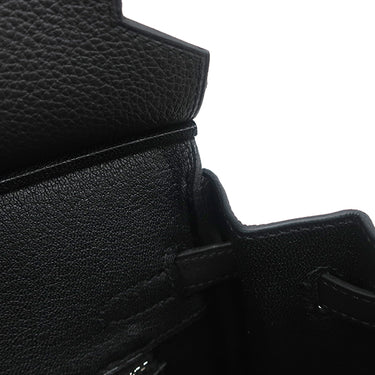 エルメス HERMES バーキン25 ブラック トゴ ハンドバッグ シルバー金具 新品 未使用 黒 2026年製