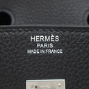 エルメス HERMES バーキン25 ブラック トゴ ハンドバッグ シルバー金具 新品 未使用 黒 2026年製