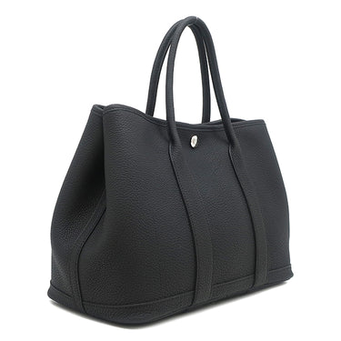 エルメス HERMES ガーデンパーティーTPM ブラック ネゴンダ トートバッグ シルバー金具 新品 未使用 黒 2025年製 オールレザー