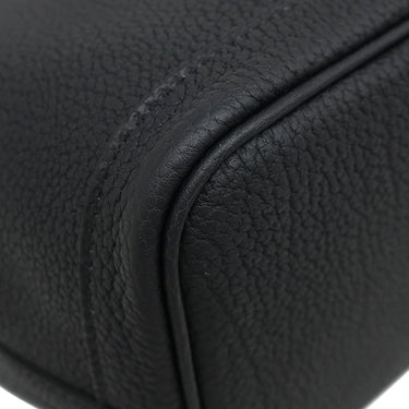 エルメス HERMES ガーデンパーティーTPM ブラック ネゴンダ トートバッグ シルバー金具 新品 未使用 黒 2025年製 オールレザー
