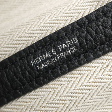 エルメス HERMES ガーデンパーティーTPM ブラック ネゴンダ トートバッグ シルバー金具 新品 未使用 黒 2025年製 オールレザー