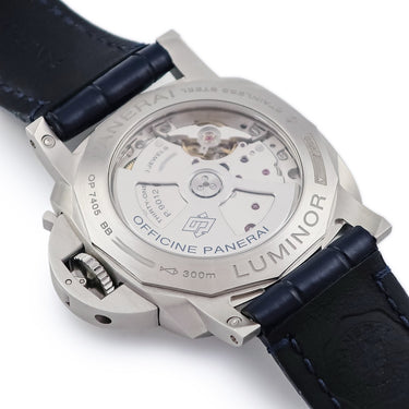 腕時計 パネライ PANERAI ルミノール ビテンポ パワーリザーブ PAM01361 自動巻き メンズ Y番 スモールセコンド デイト GMT