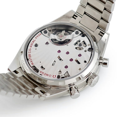 腕時計 オメガ OMEGA スピードマスター '57 マスタークロノメーター 332.10.41.51.03.001 手巻き メンズ 新品同様 グレーブルー