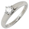 サバース SA BIRTH ダイヤ 0.356ct 立爪リング プラチナシルバー Pt900 ダイヤモンド リング 指輪 1粒 1石 プラチナ ブリリアントカット 9号