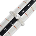 サバース SA BIRTH ダイヤ 0.356ct 立爪リング プラチナシルバー Pt900 ダイヤモンド リング 指輪 1粒 1石 プラチナ ブリリアントカット 9号