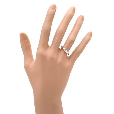 サバース SA BIRTH ダイヤ 0.356ct 立爪リング プラチナシルバー Pt900 ダイヤモンド リング 指輪 1粒 1石 プラチナ ブリリアントカット 9号