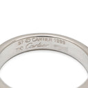 カルティエ Cartier タンク アメジスト パープル×ホワイトゴールド K18WG アメジスト #57 リング 指輪 Au750 18K 18金 スクエアカット 17号