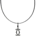カルティエ Cartier 2C ダイヤ チャーム オメガネックレス ホワイトゴールド K18WG ダイヤモンド ネックレス Cartier 18K Au750 WG ダイヤモンド
