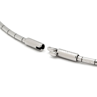 カルティエ Cartier 2C ダイヤ チャーム オメガネックレス ホワイトゴールド K18WG ダイヤモンド ネックレス Cartier 18K Au750 WG ダイヤモンド