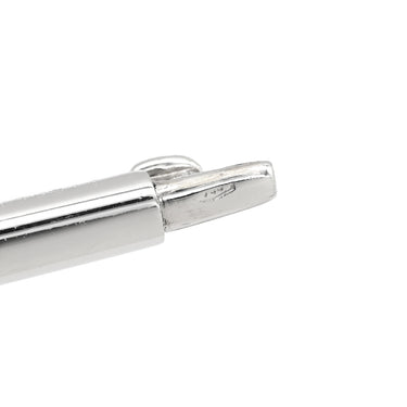 カルティエ Cartier 2C ダイヤ チャーム オメガネックレス ホワイトゴールド K18WG ダイヤモンド ネックレス Cartier 18K Au750 WG ダイヤモンド