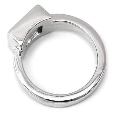 ショパール CHOPARD ハッピーダイヤ スクエア 82/2938-20 ホワイトゴールド K18WG ダイヤモンド リング 指輪 750 18K ムービングダイヤ 1P 10.5号