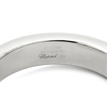 ショパール CHOPARD ハッピーダイヤ スクエア 82/2938-20 ホワイトゴールド K18WG ダイヤモンド リング 指輪 750 18K ムービングダイヤ 1P 10.5号
