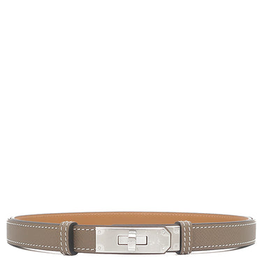 エルメス HERMES ケリー 18 エトゥープ ヴォーエプソン ベルト シルバー金具 新品 未使用 グレージュ ターンロック 2026年製