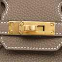 エルメス HERMES バーキン25 エトゥープ トゴ ハンドバッグ ゴールド金具 新品 未使用 グレージュ 2025年製
