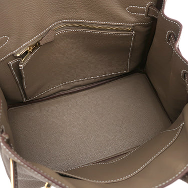 エルメス HERMES バーキン25 エトゥープ トゴ ハンドバッグ ゴールド金具 新品 未使用 グレージュ 2025年製