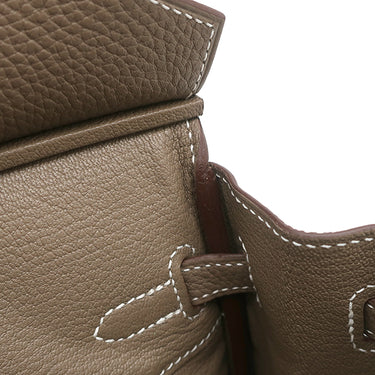 エルメス HERMES バーキン25 エトゥープ トゴ ハンドバッグ ゴールド金具 新品 未使用 グレージュ 2025年製