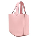 エルメス HERMES ピコタンロック 18 PM ローズサクラ トリヨンクレマンス ハンドバッグ シルバー金具 新品 未使用 ピンク 2025年製