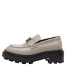 エルメス HERMES モカシン ルーブル H252134Z ガレ レザー #35 1/2 ローファー ローファー Hバックル