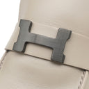 エルメス HERMES モカシン ルーブル H252134Z ガレ レザー #35 1/2 ローファー ローファー Hバックル