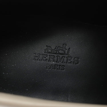 エルメス HERMES モカシン ルーブル H252134Z ガレ レザー #35 1/2 ローファー ローファー Hバックル