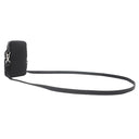 プラダ PRADA Re-Nylon ショルダーポーチ 2ZT024 ブラック ナイロン レザー ショルダーバッグ シルバー金具 フォンポーチ スマホショルダー トライアングルロゴ