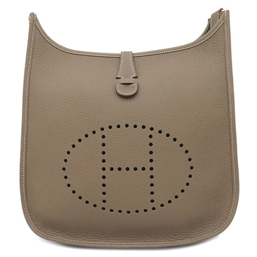 エルメス HERMES エヴリン3 PM エトゥープ トリヨンクレマンス ショルダーバッグ ゴールド金具 グレージュ エブリンPM 2025年製