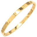 カルティエ Cartier LOVE ラブブレスレット ミディアムモデル B6081500 イエローゴールド K18YG #17 ブレスレット 750 18K YG バングル
