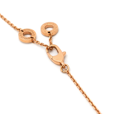 ブルガリ Bvlgari ディーヴァ ドリーム 356452 ホワイトパール×ピンクゴールド K18PG ダイヤモンド マザーオブパール ネックレス 18K PG RG ダイヤモンド パール 扇形