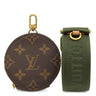 ルイヴィトン LOUIS VUITTON モノグラム ショルダー J02493 カーキ×ブラウン キャンバス モノグラムキャンバス ショルダーストラップ ゴールド金具 コインケース付