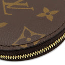 ルイヴィトン LOUIS VUITTON モノグラム ショルダー J02493 カーキ×ブラウン キャンバス モノグラムキャンバス ショルダーストラップ ゴールド金具 コインケース付