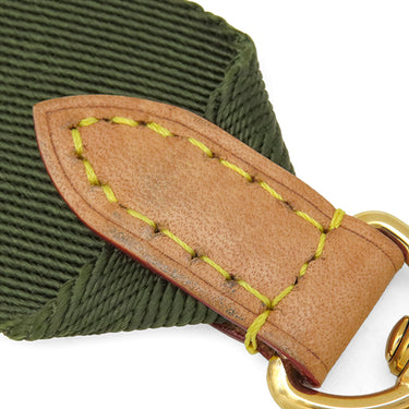 ルイヴィトン LOUIS VUITTON モノグラム ショルダー J02493 カーキ×ブラウン キャンバス モノグラムキャンバス ショルダーストラップ ゴールド金具 コインケース付