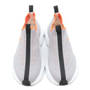 エルメス HERMES エクレール H2210982Z グレー×オレンジ ファブリック #39 1/2 スニーカー Hロゴ スリッポンスニーカー メッシュ ソルド品