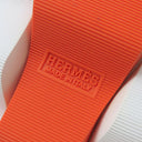 エルメス HERMES エクレール H2210982Z ブラック×オレンジ ファブリック #40 1/2 スニーカー 黒 Hロゴ スリッポンスニーカー メッシュ