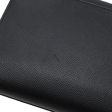 エルメス HERMES サックアデペッシュ 21 ブラック ヴォーエプソン ショルダーバッグ シルバー金具 黒
